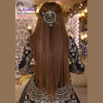 Kashee’s Synthetic Straight Hair Extensions  ( Azadi Offer 75% Off )